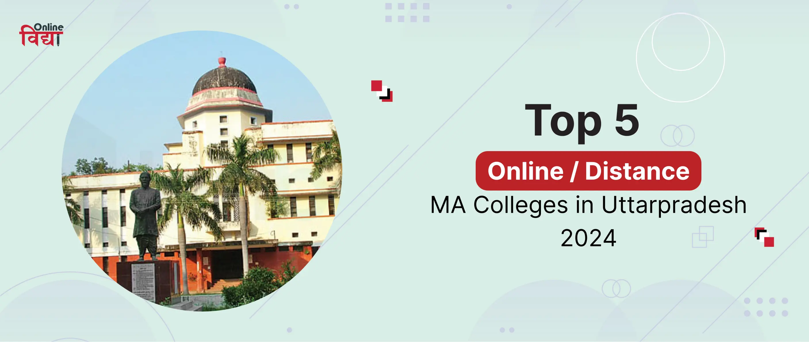 Top 5 Online/Distance MA Colleges in Uttarpradesh 2024